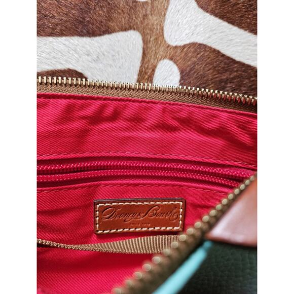 Excellent! Dooney & Bourke Pale Blue Pebble Grain Katie Crossbody Warranty Card - Picture 6 of 8